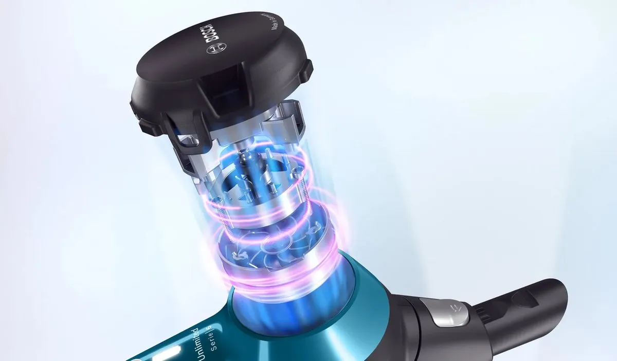 Bosch Unlimited 6 BBS611LAG Steelstofzuiger - Blauw
