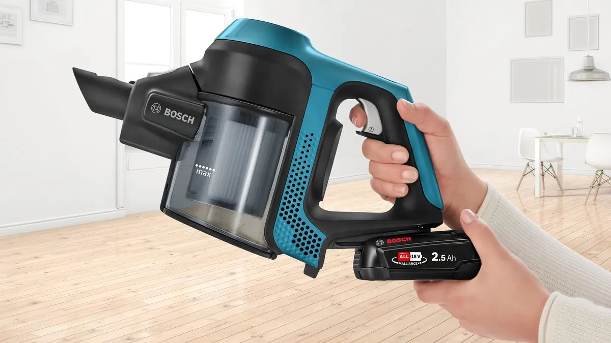 Bosch Unlimited 6 BBS611LAG Steelstofzuiger - Blauw