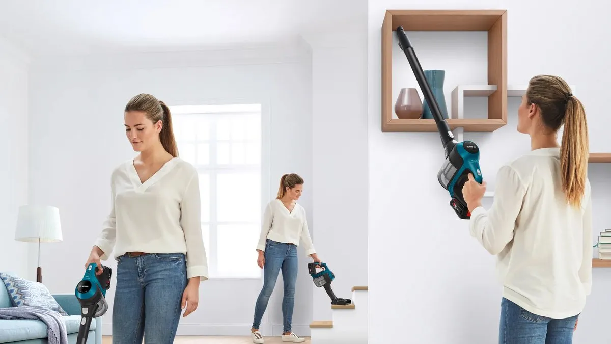 Bosch Unlimited 6 BBS611LAG Steelstofzuiger - Blauw - afbeelding 6 van 6