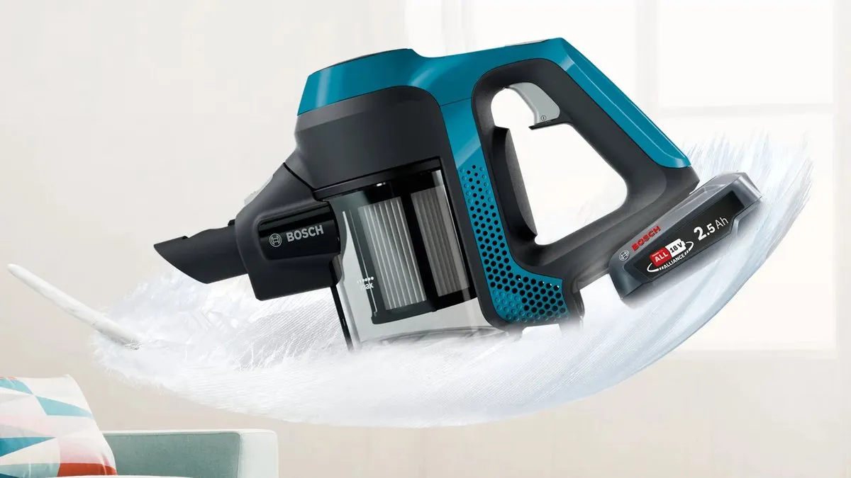 Bosch Unlimited 6 BBS611LAG Steelstofzuiger - Blauw
