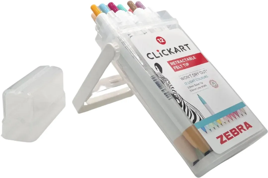 Zebra CLiCKART WYSS22-12C Viltstiften