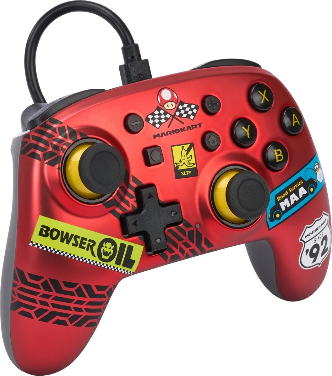 POWERA Nano Controller NSGP0124-01 - Mario Kart Racer Red