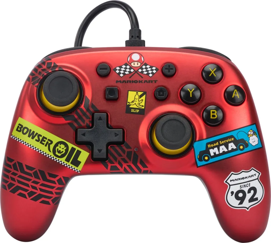 POWERA Nano Controller NSGP0124-01 - Mario Kart Racer Red