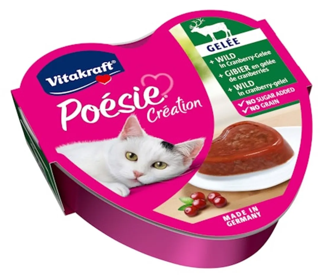 Vitakraft Poésie Wild Cranberry-gelei 15x85g
