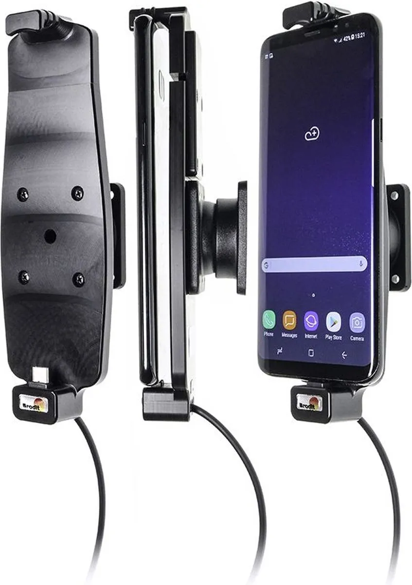 Brodit Galaxy S9+/S10+ Houder - Zwart - 527965