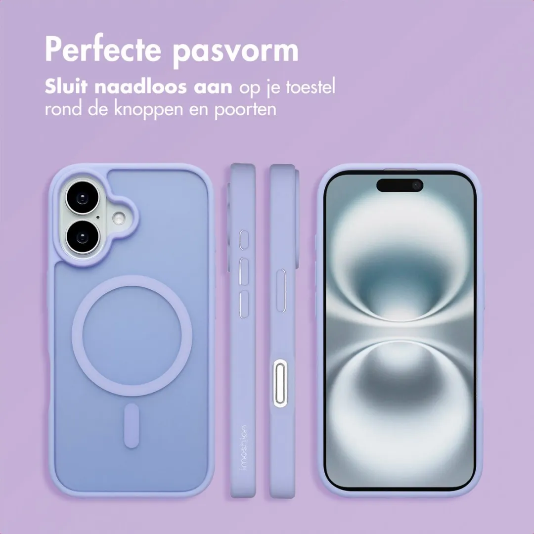 Imoshion iPhone 16 MagSafe Hoesje - Lila
