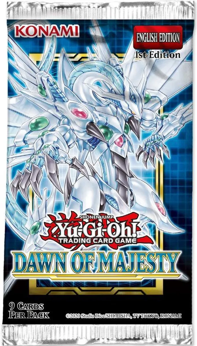 Yu-Gi-Oh! Dawn of Majesty Booster Pack KDE YU459