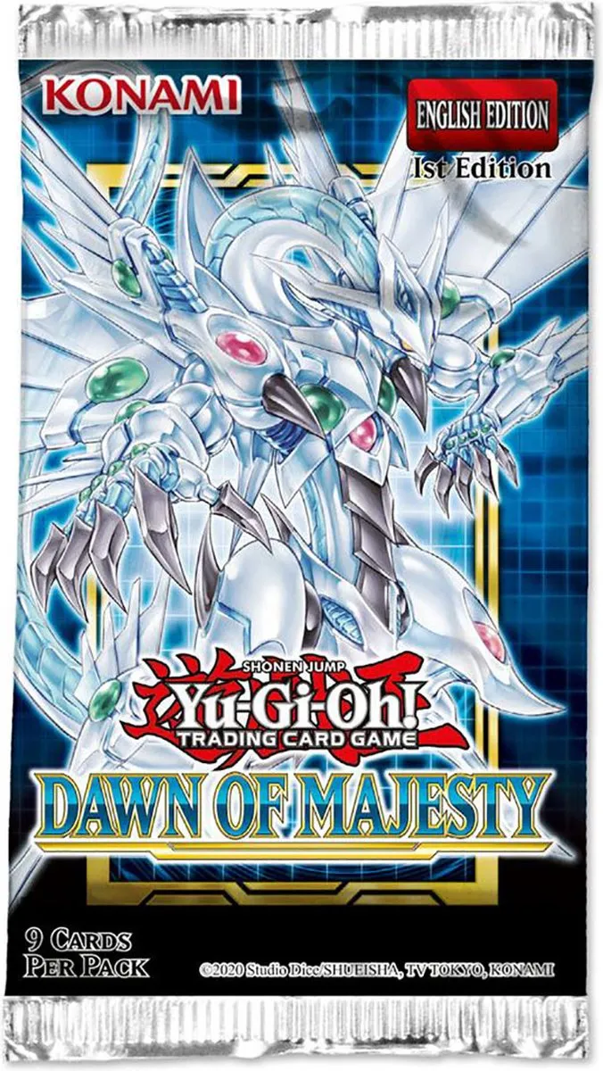 Yu-Gi-Oh! Dawn of Majesty Booster Pack KDE YU459