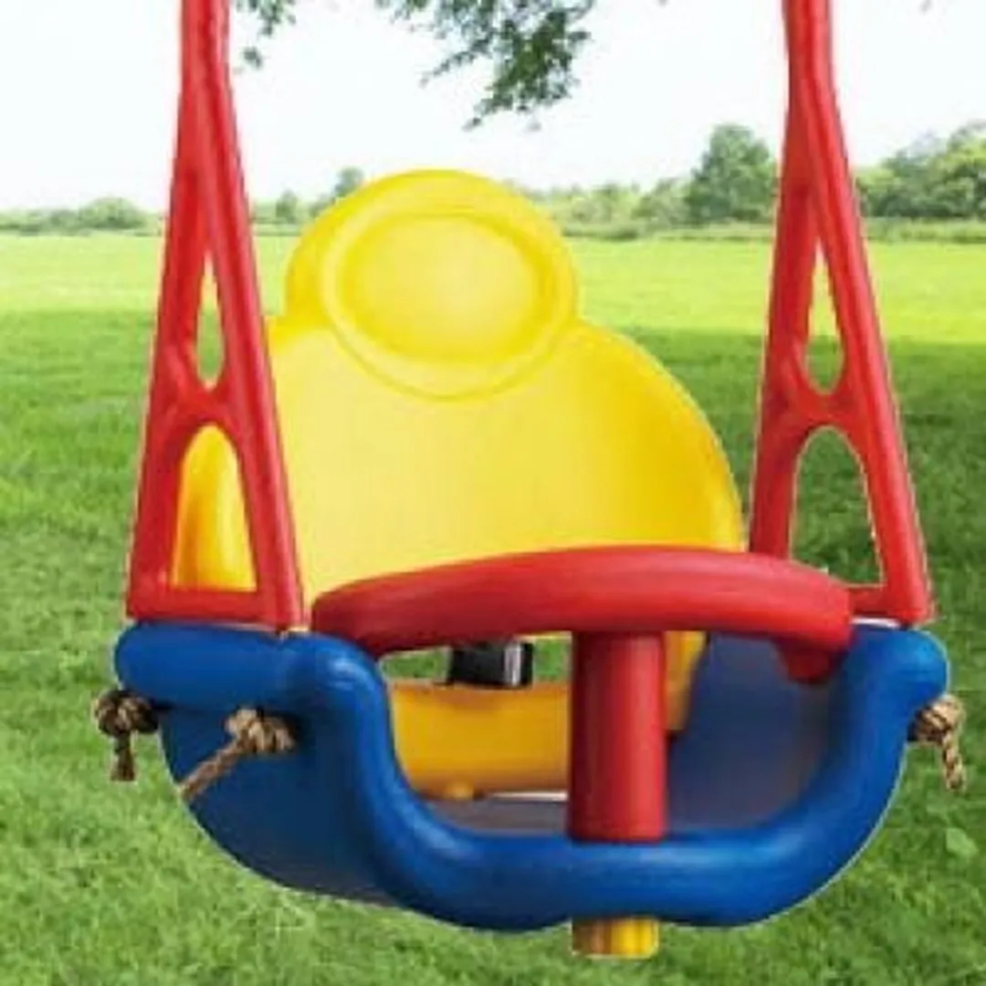 Intergard Babyschommel 3-in-1 70528384 - Rood/Blauw/Gel