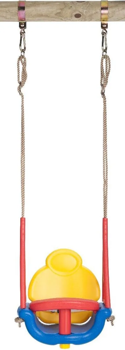 Intergard Babyschommel 3-in-1 70528384 - Rood/Blauw/Gel