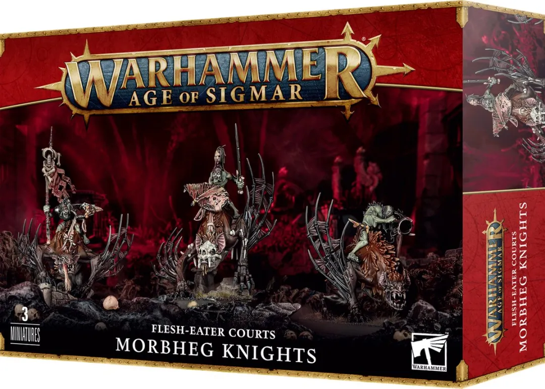 Games Workshop Flesh-Eater Courts Morbheg Knights 91-77