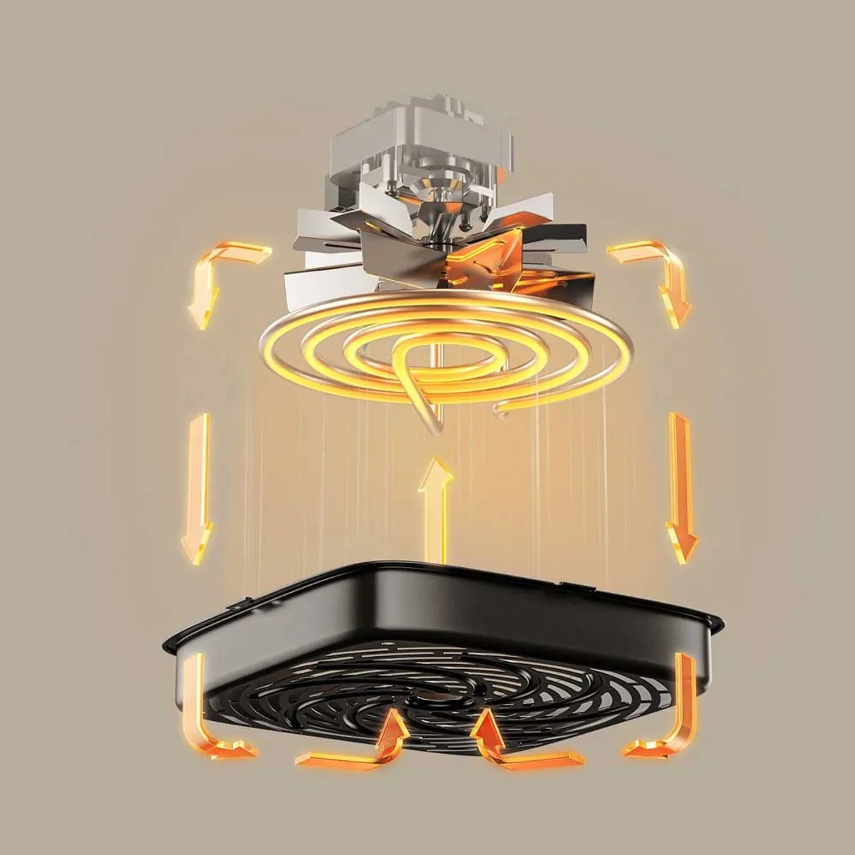 Xiaomi MAF13 Enkel Vrijstaand Heteluchtfriteuse 6L - 1550W - Wit - afbeelding 6 van 6