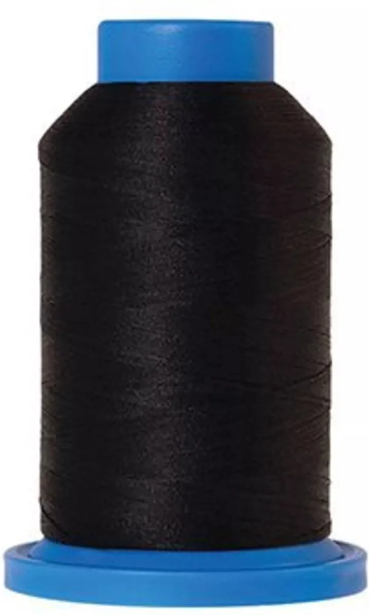 Amann Mettler Seraflock 1000mt Lockgaren #4000 - Zwart - afbeelding 4 van 5