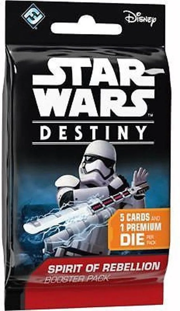 Fantasy Flight Games Star Wars Destiny Spirit of Rebellion Booster - 841333102760