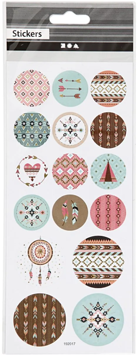 Creativ Company Indianen Stickers