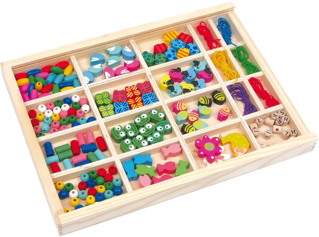 Small Foot Houten Kralenset - Multi