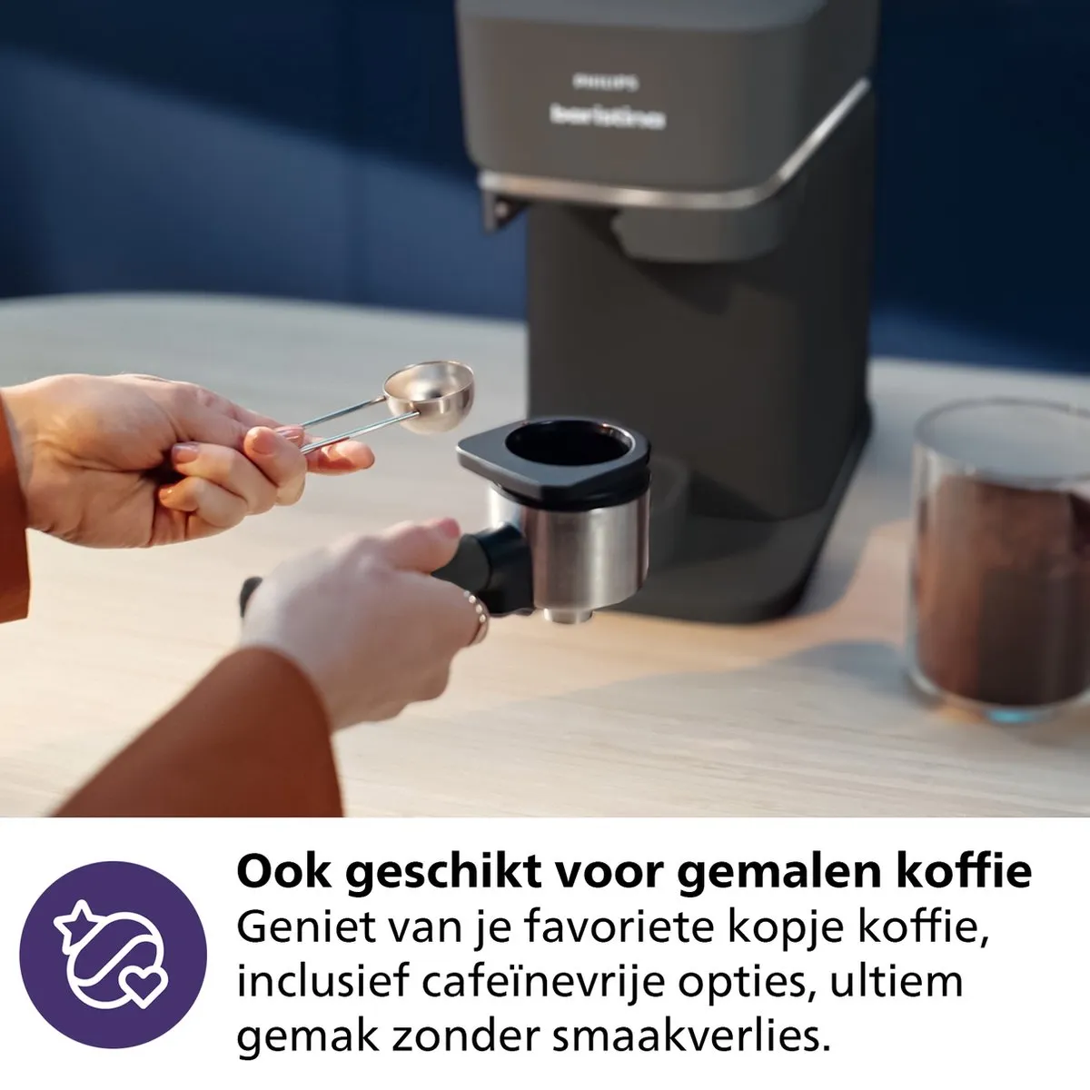 Philips Baristina BAR300/60 Espressomachine - Zwart