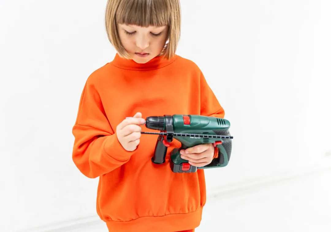 Klein Toys Bosch Mini Speelgoed Klopboormachine - Groen/Rood/Zwart