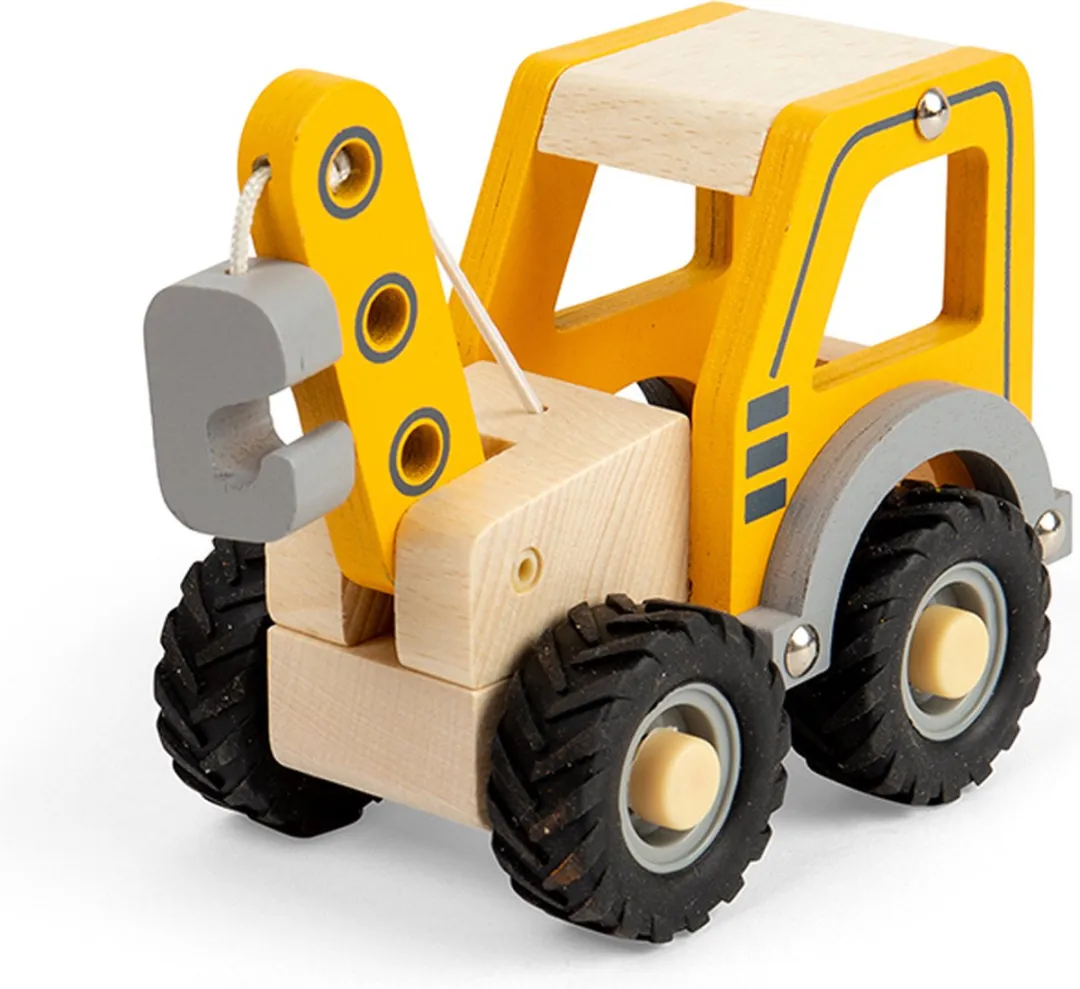BIGJIGS Auto Hijskraan Kraanwagen 36028
