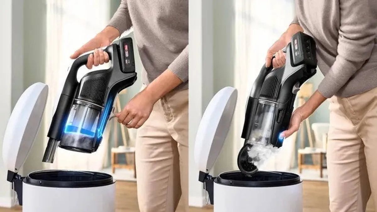 Bosch BCS1041WAC Steelstofzuiger - HEPA 0,4L - 23,5W - Zwart/Wit