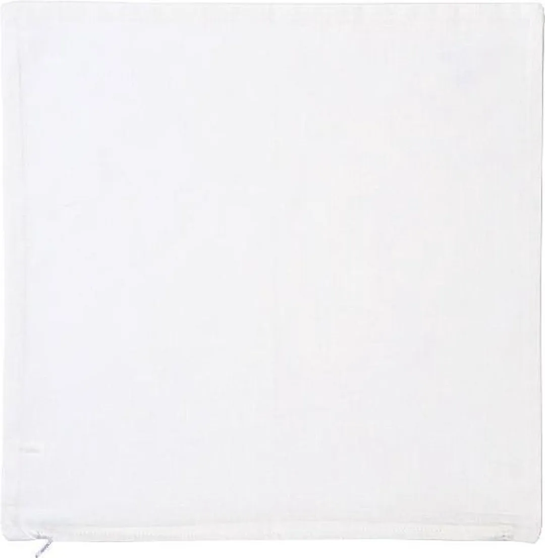 Eduplay Katoenen Kussensloop 40x40cm - Wit