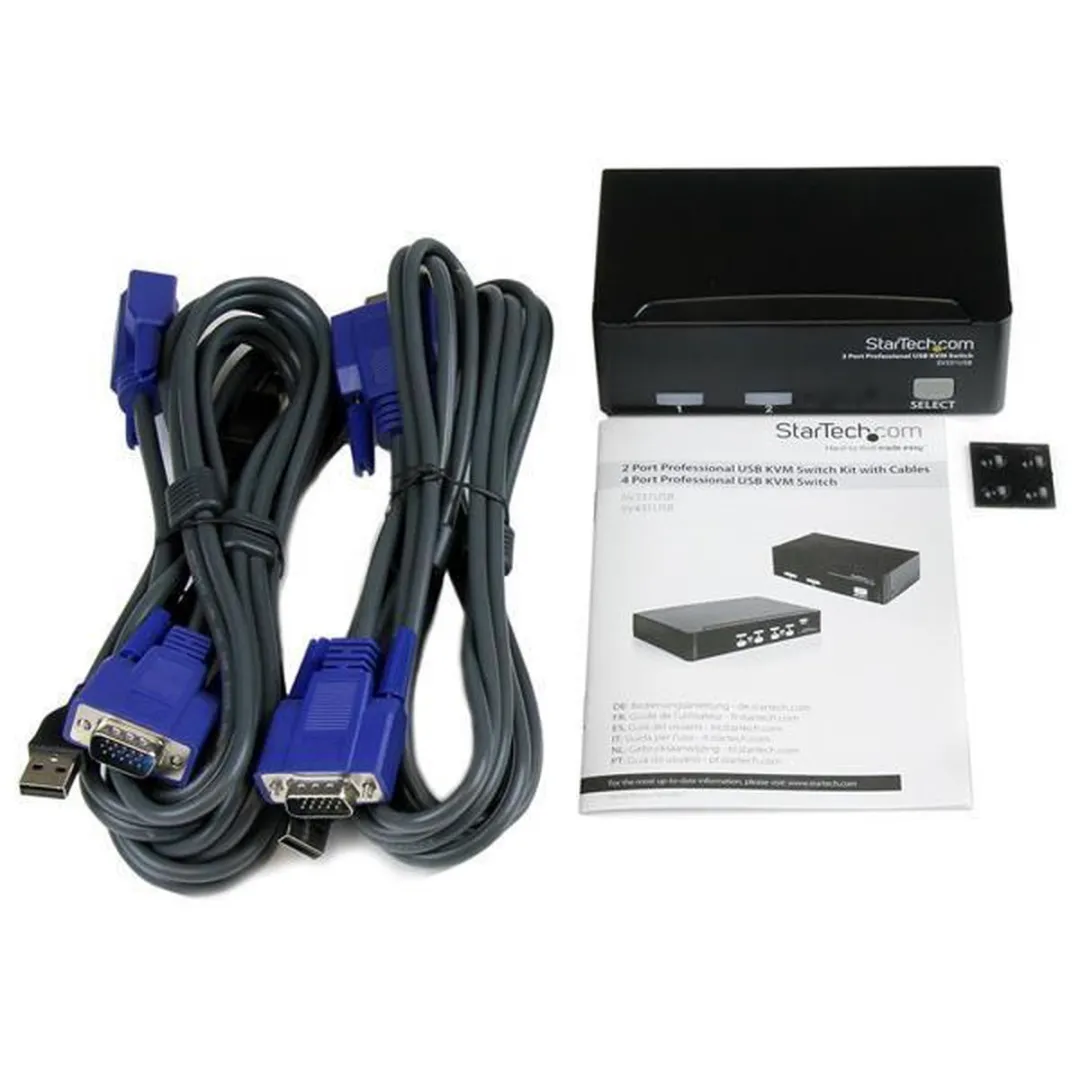 Startech SV231USBGB USB KVM-Switch 2-Poort - 5x USB 2.0 - afbeelding 5 van 6