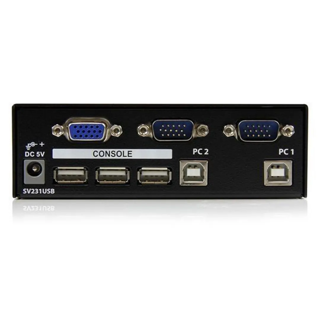 Startech SV231USBGB USB KVM-Switch 2-Poort - 5x USB 2.0 - afbeelding 4 van 6