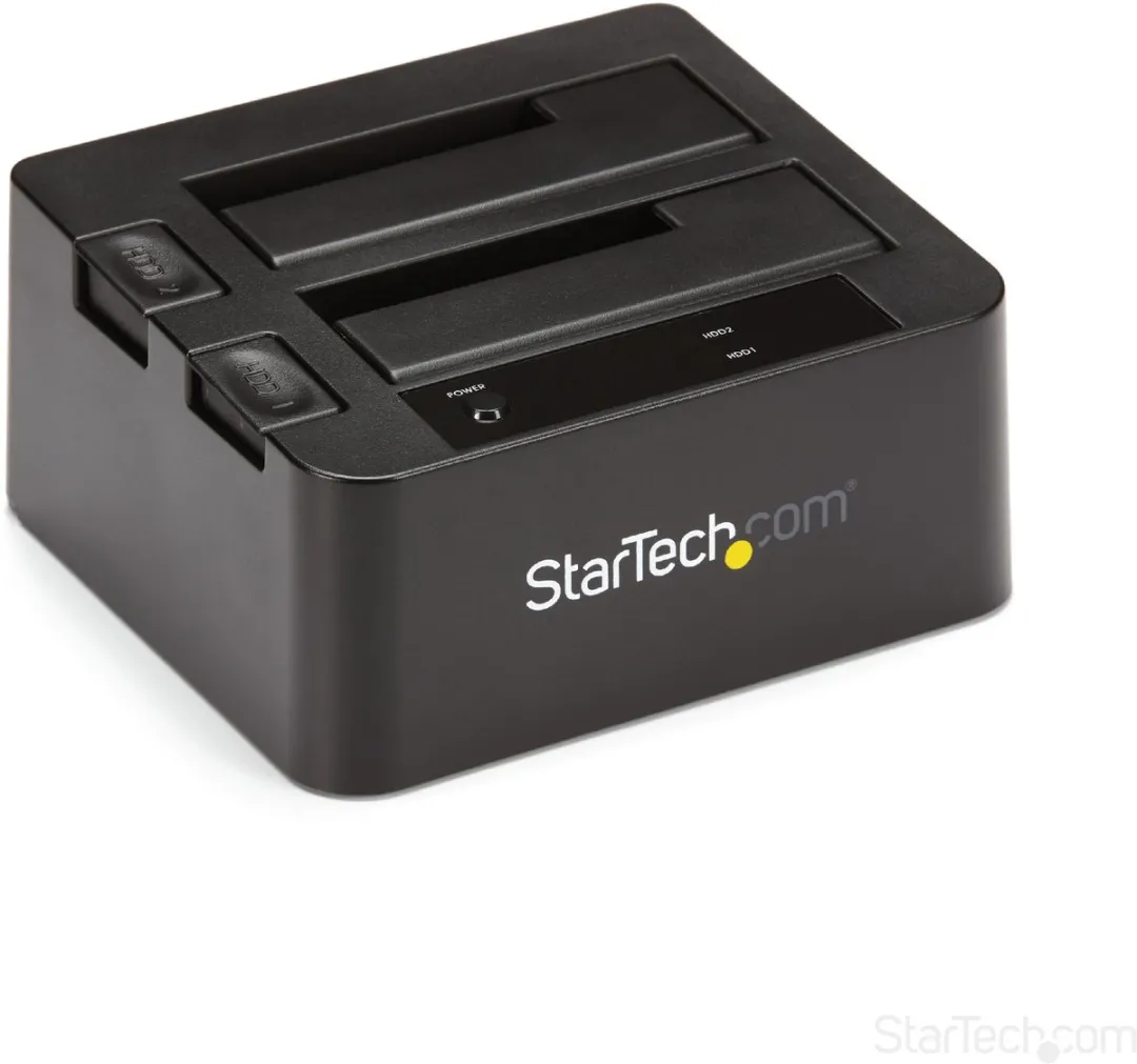 Startech SDOCK2U313 Docksysteem - Zwart