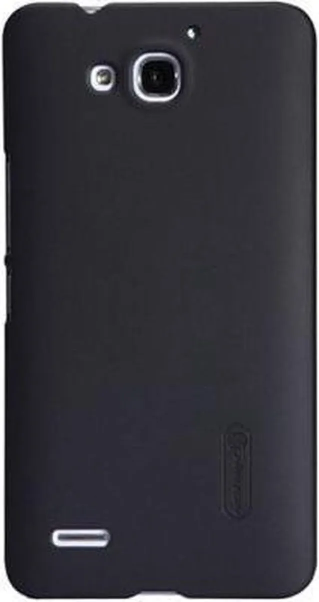 Nillkin Super Frosted Shield Case Huawei G750 - Zwart - afbeelding 4 van 4
