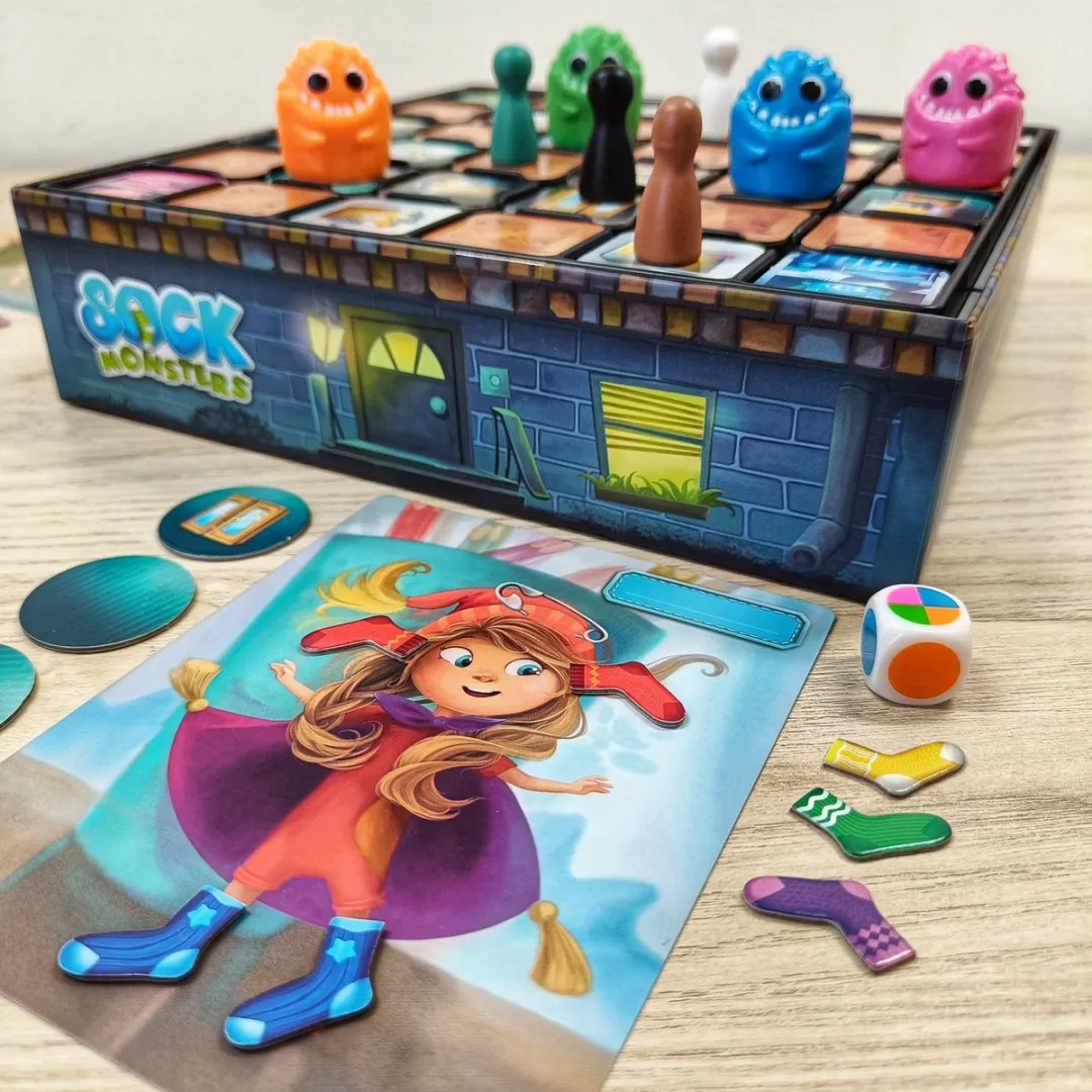 Sock Monsters Bordspel - NL