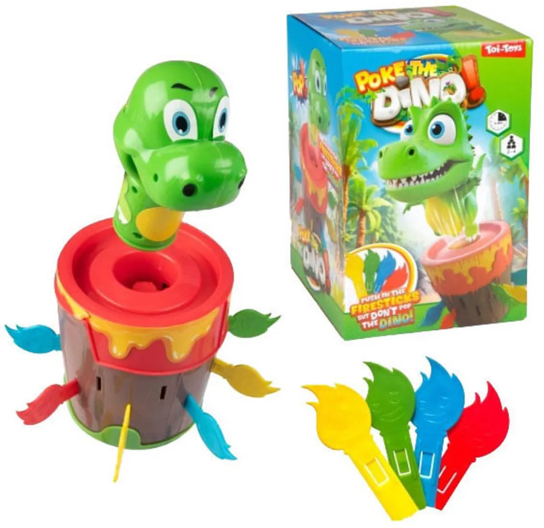 Toi-Toys Prik de Dino Vulkaan - 2-6 Spelers