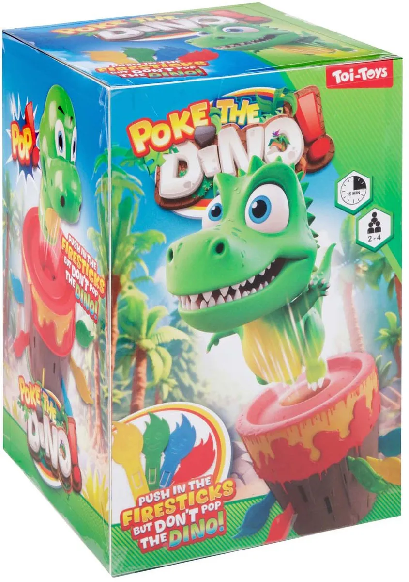 Toi-Toys Prik de Dino Vulkaan - 2-6 Spelers