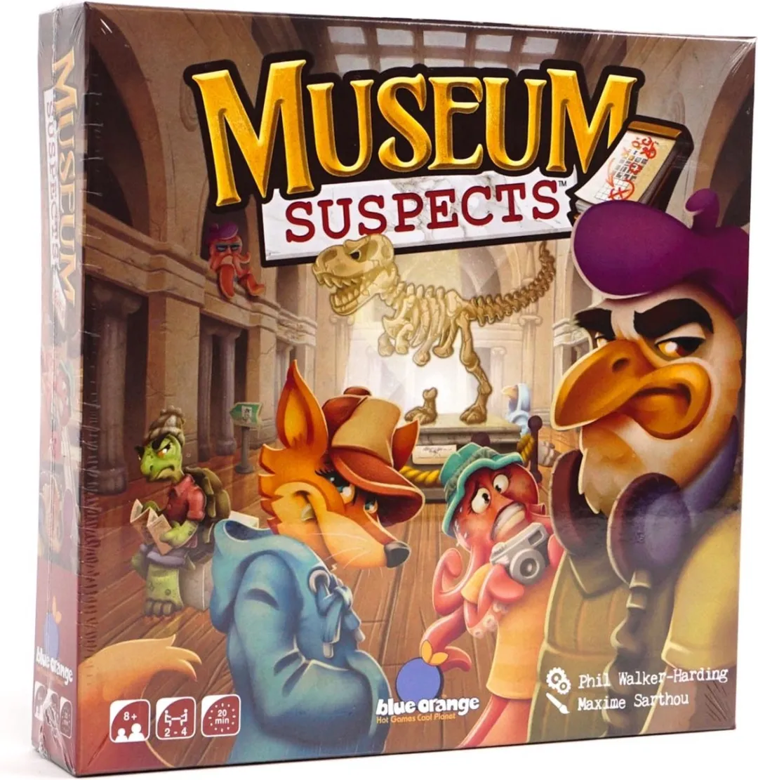 Geronimo Games Museum Suspects Kaartspel - Deductie - 2-4 Spelers