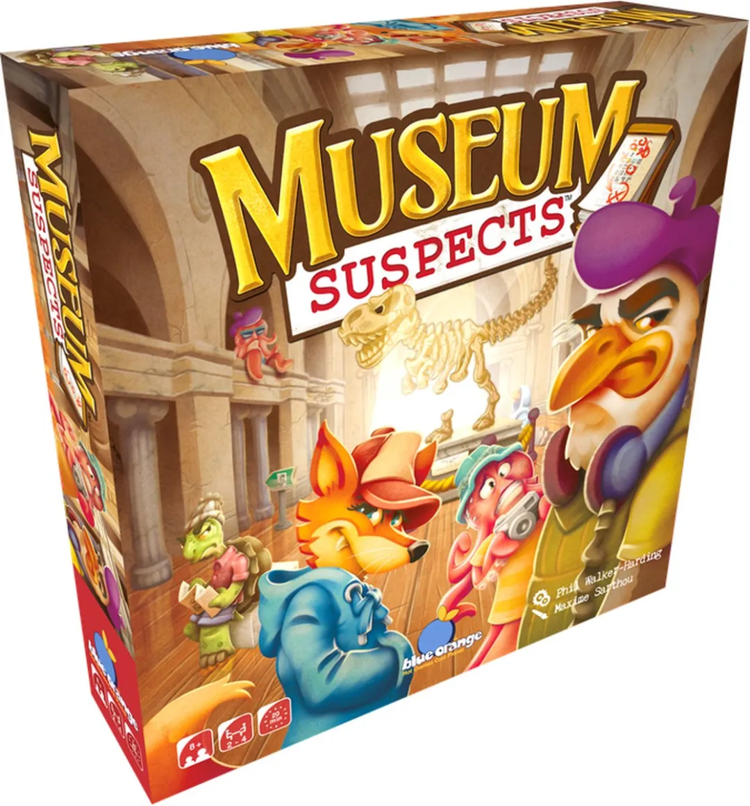 Geronimo Games Museum Suspects Kaartspel - Deductie - 2-4 Spelers