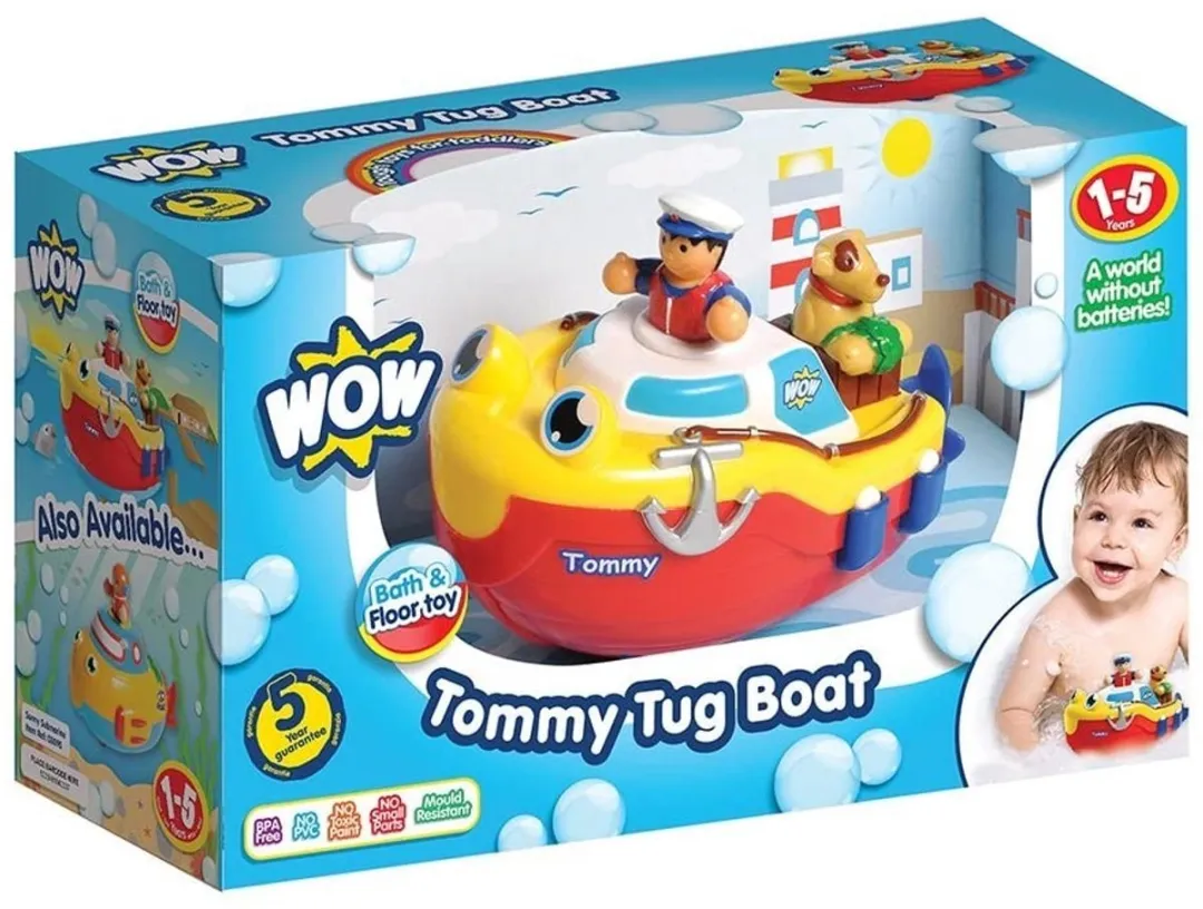 WOW Toys Tommy Boat Speelgoedvoertuig WW 04000 - Multicolor