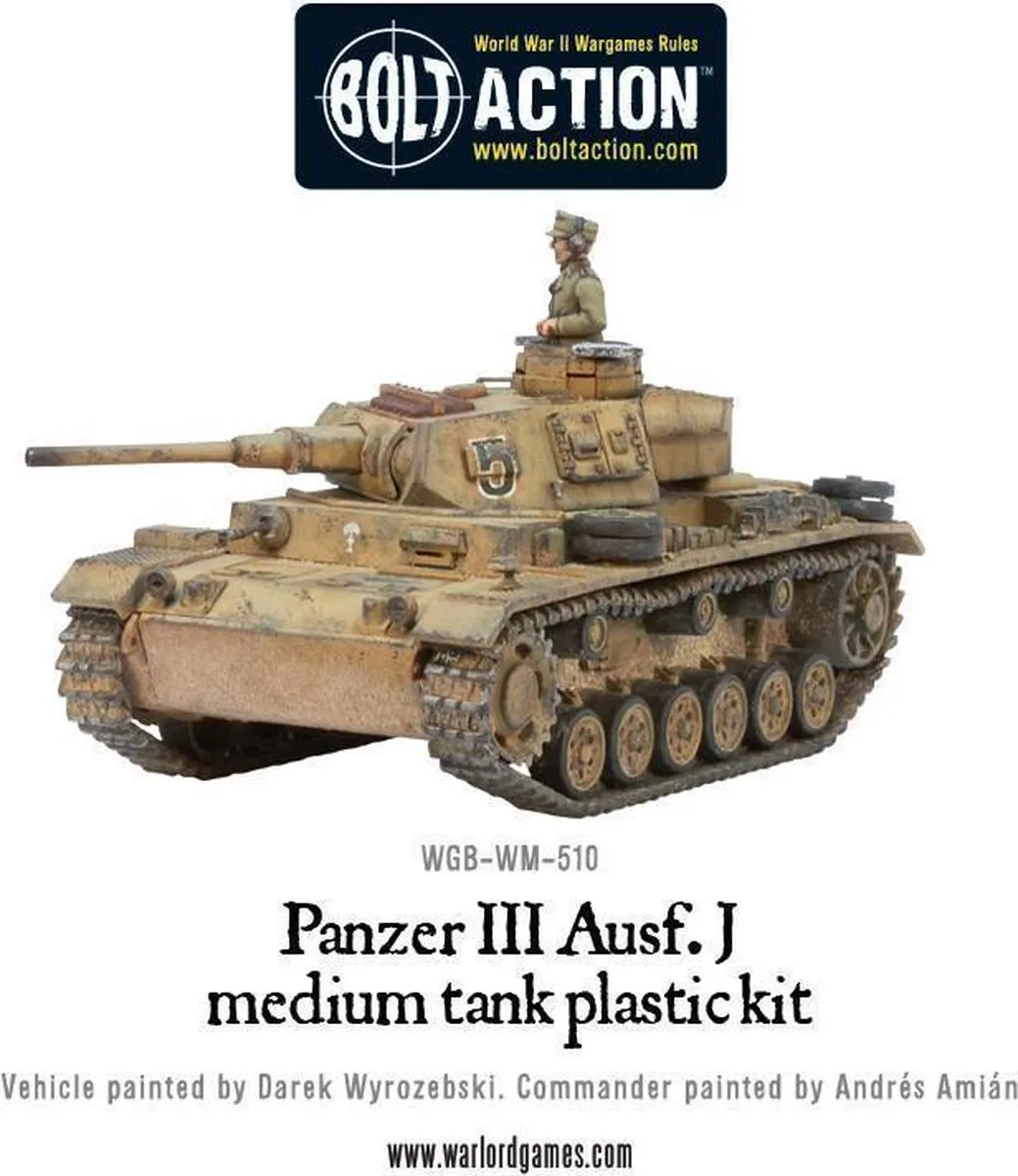 Bolt action: Panzer III