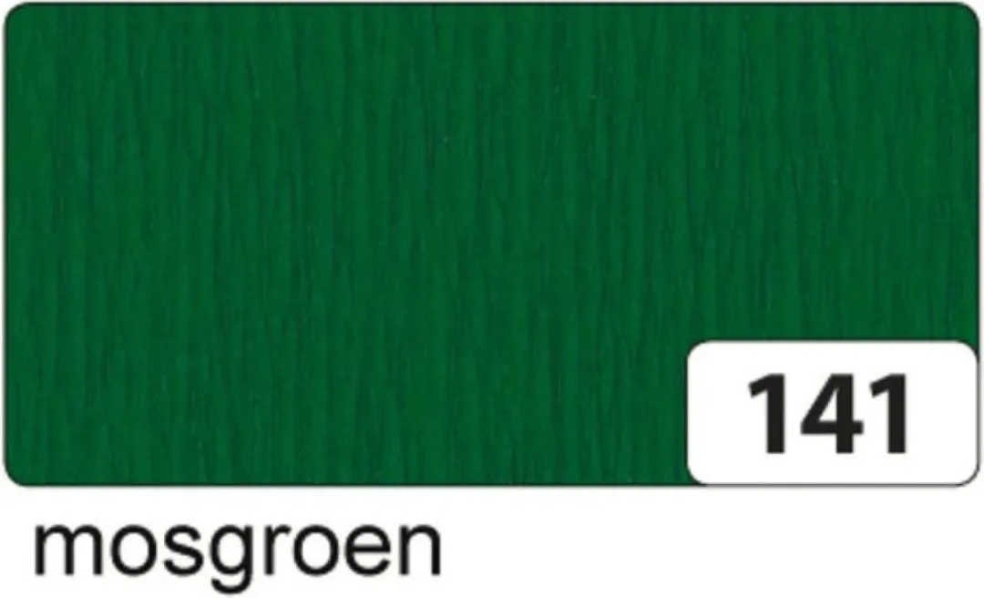 Folia Crêpepapier Mosgroen A4