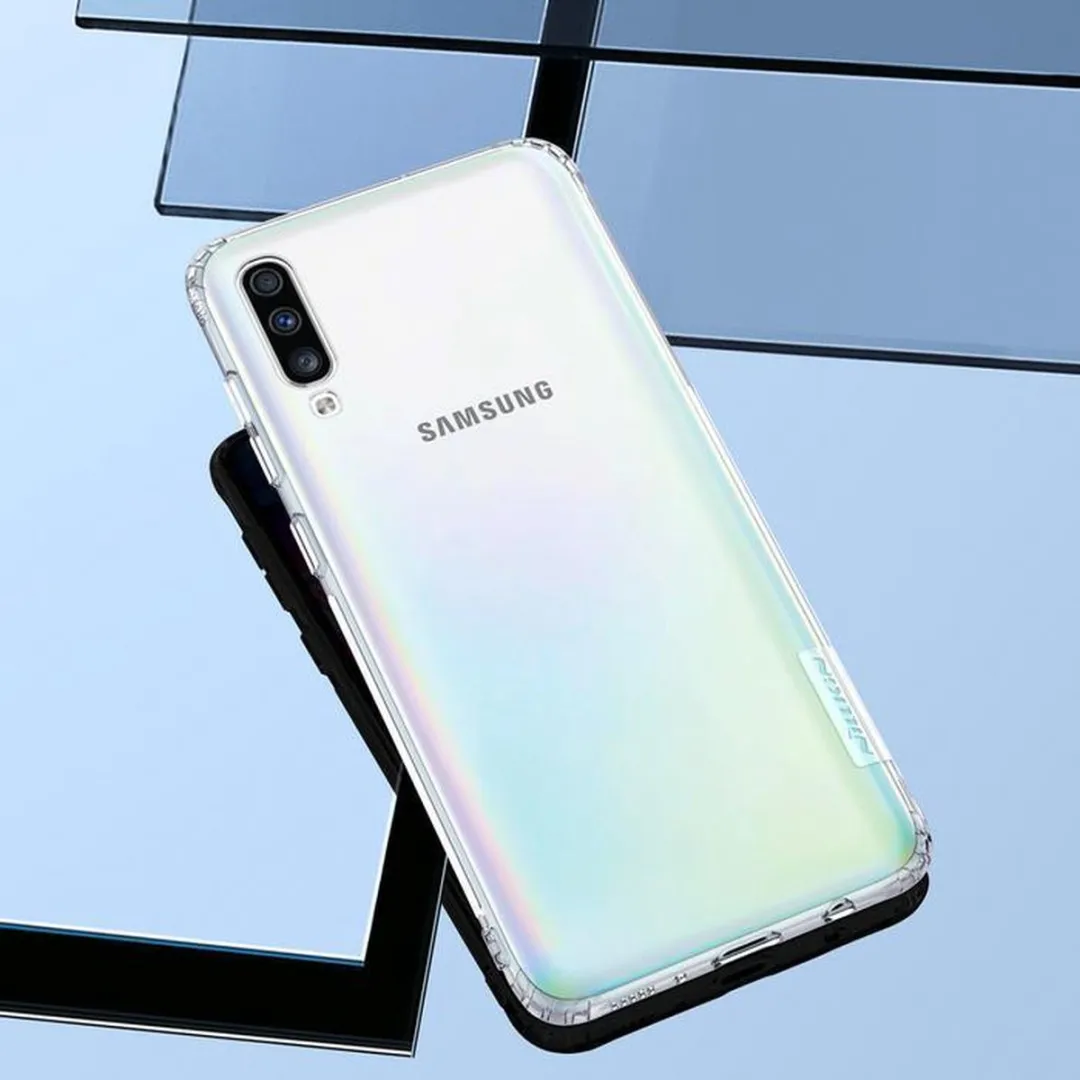 Nillkin Nature TPU Hoesje Samsung Galaxy A70 - Transparant - afbeelding 4 van 4