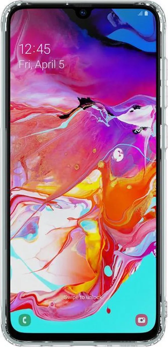 Nillkin Nature TPU Hoesje Samsung Galaxy A70 - Transparant - afbeelding 2 van 4