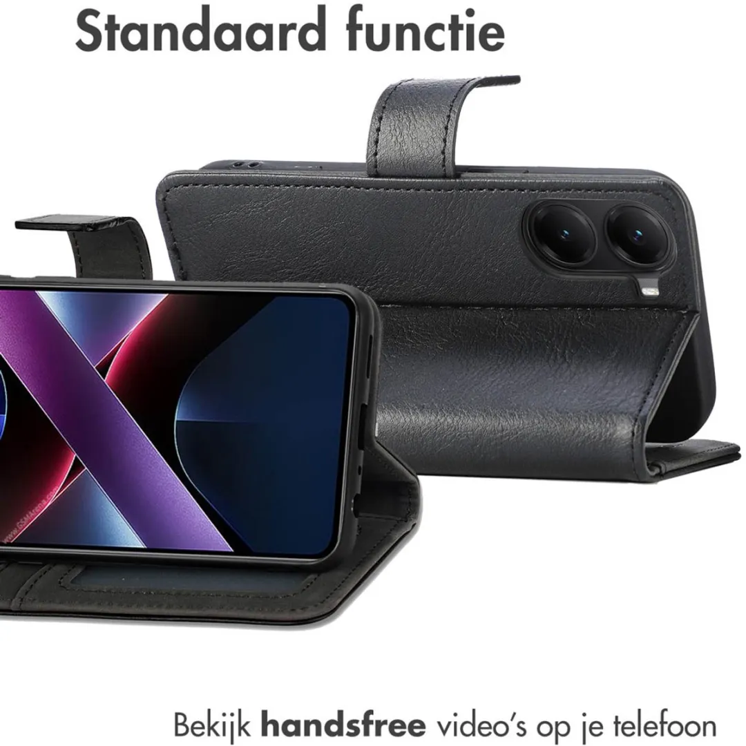 Imoshion Hoesje Xiaomi Poco X7 Pro - 3 Pasjes - Zwart