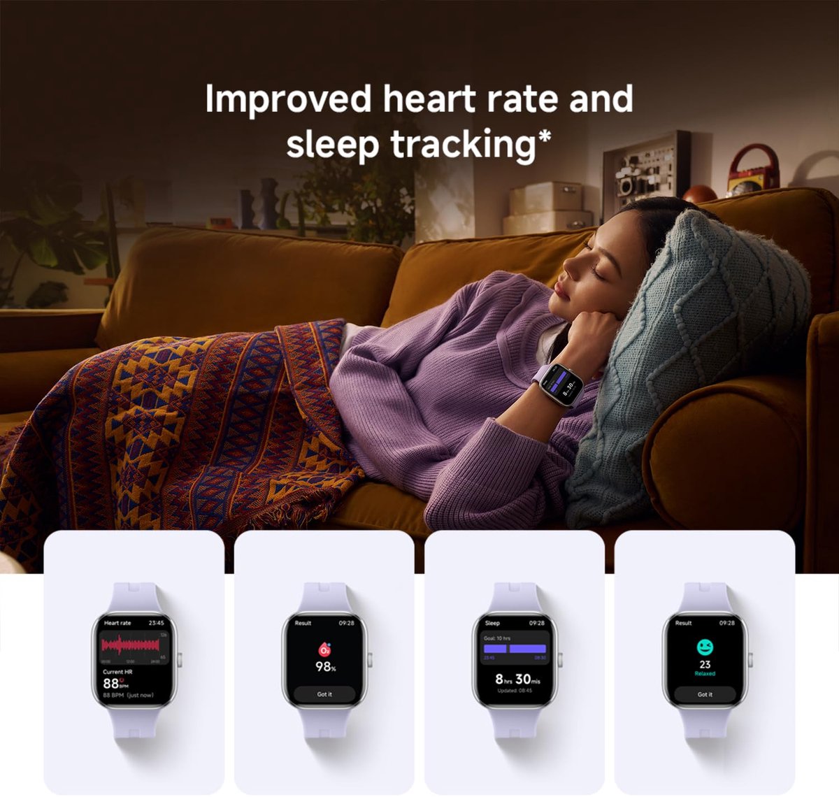 Xiaomi Redmi Watch 5 - Smartwatch, Sport- en Fitnessmonitor, tot 24 Dagen Batterijduur, 150+ Sportmodi, Hartslagmonitor, Slaapmonitor, Zwart