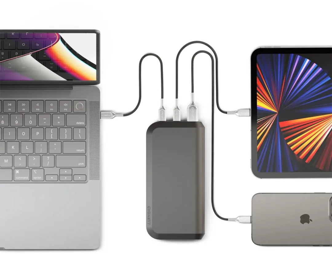 Cygnett ChargeUp Pro CY4130PBCHE Powerbank 20.000mAh - 118W - Zwart