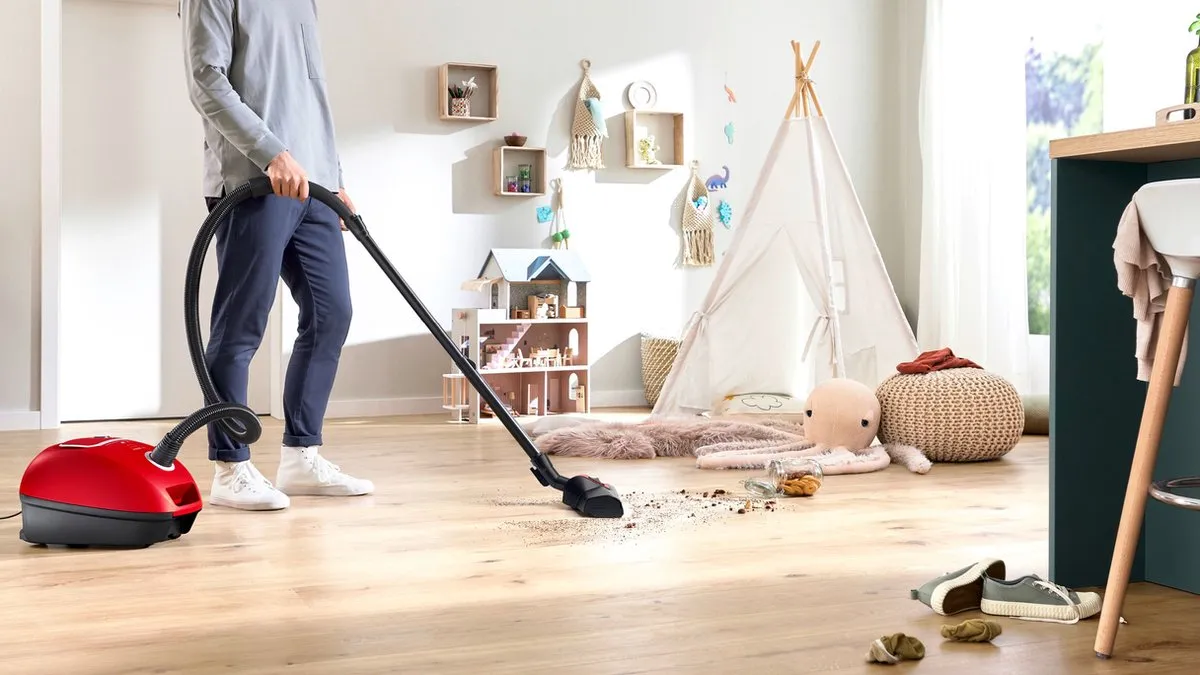 Bosch ProAnimal BGB41PET1 Stofzuiger met zak - Rood - afbeelding 6 van 6