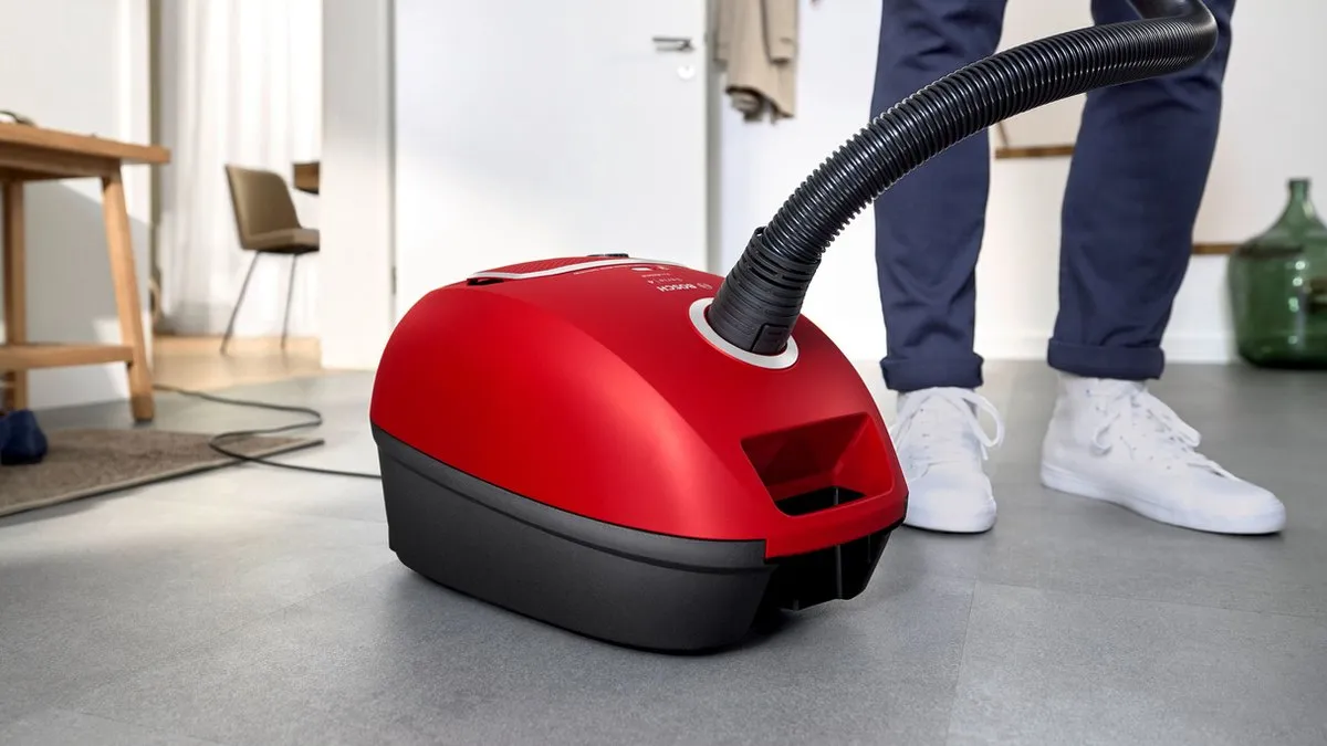 Bosch ProAnimal BGB41PET1 Stofzuiger met zak - Rood