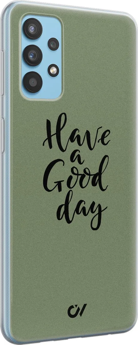 Casevibes Hoesje Samsung Galaxy A32 4G - Groen - S/A324G/UV/042