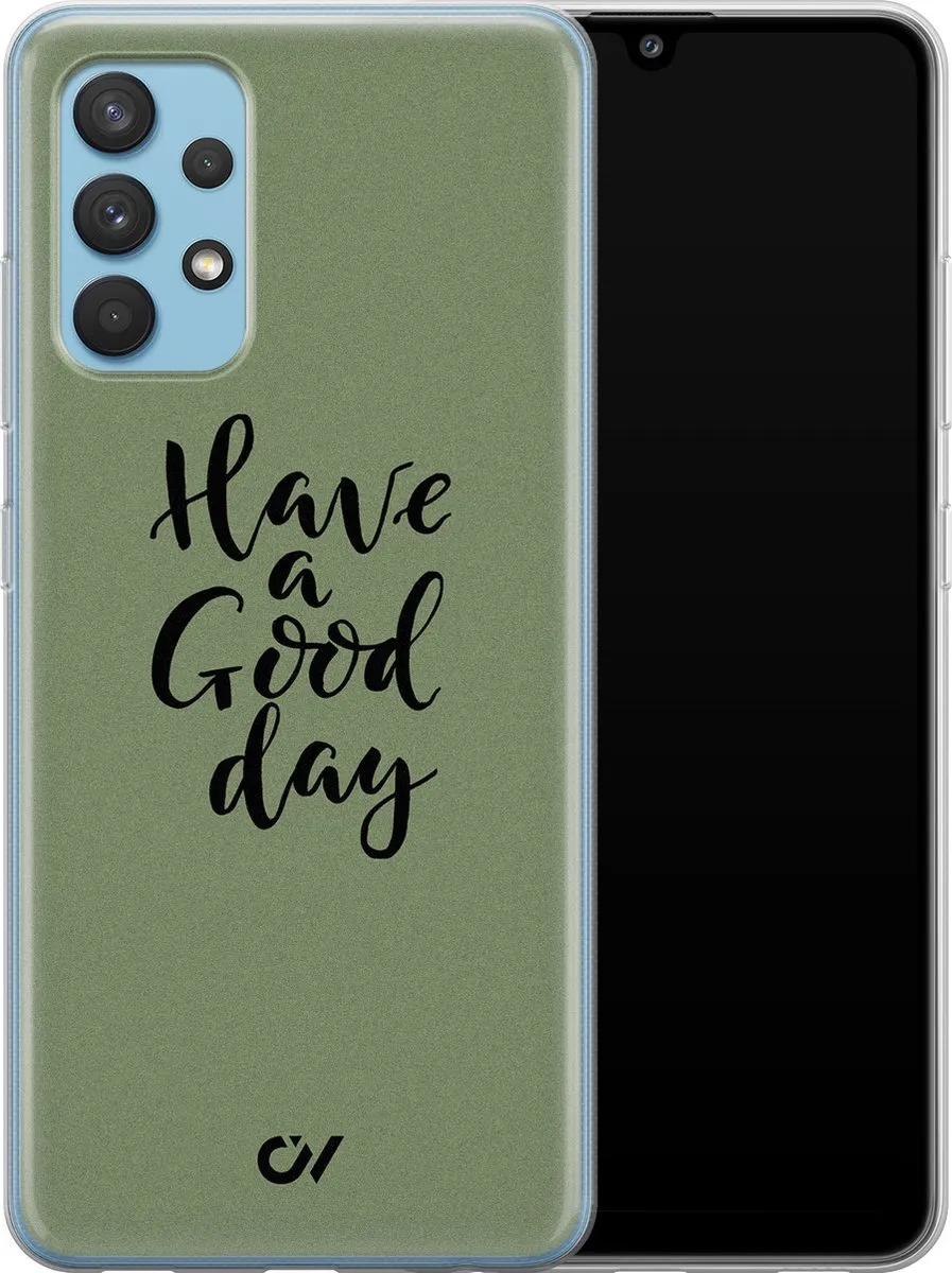 Casevibes Hoesje Samsung Galaxy A32 4G - Groen - S/A324G/UV/042