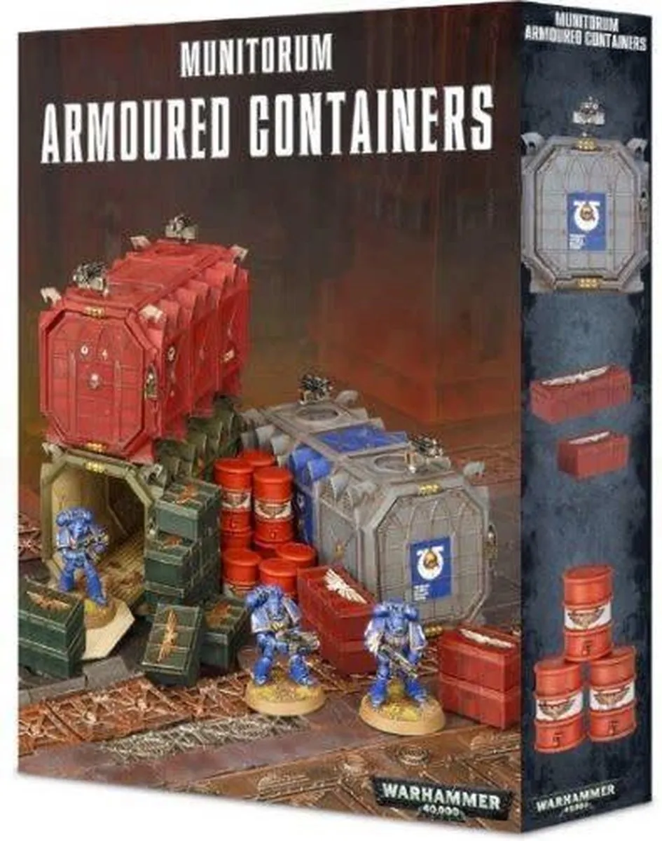 Games Workshop Warhammer 40.000 Battlezone Armoured Containers