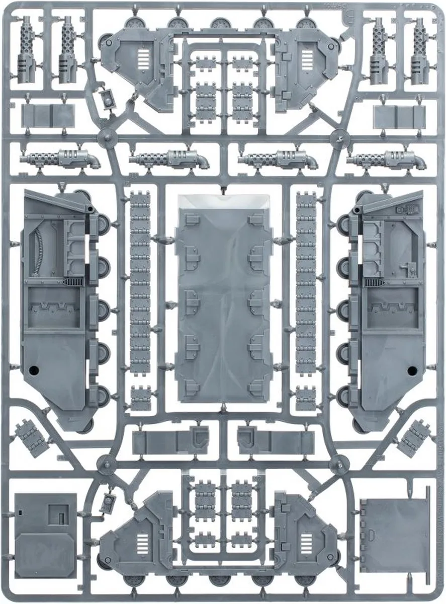 Games Workshop Horus Heresy Scorpius Missile Tank 125 Onderdelen