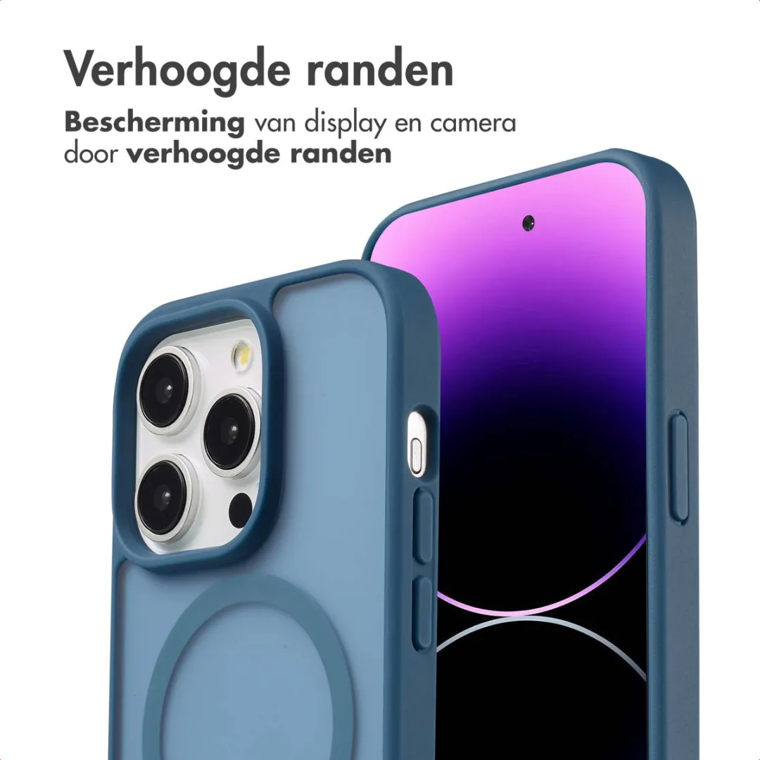 Imoshion Hoesje iPhone 14 Pro MagSafe - Donkerblauw