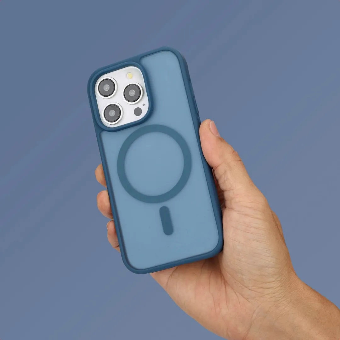 Imoshion Hoesje iPhone 14 Pro MagSafe - Donkerblauw